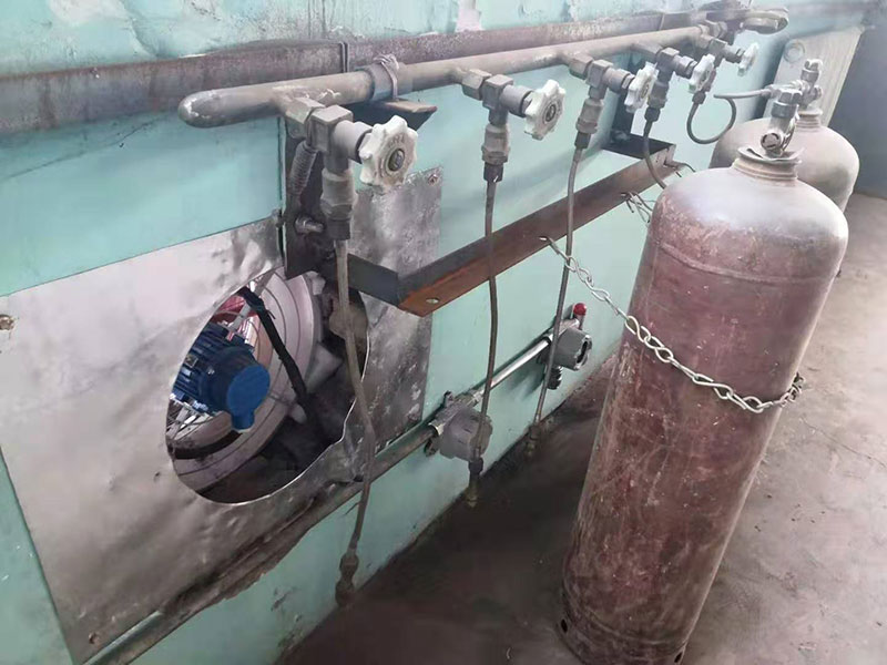 單點氣體報警+排風系統_丙烷報警器